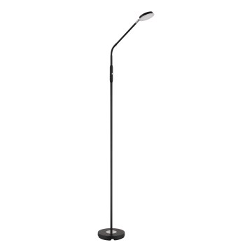 Globo - димируема подова лампа с докосване LED/6,5W/230V 2700/3350/4000K черна