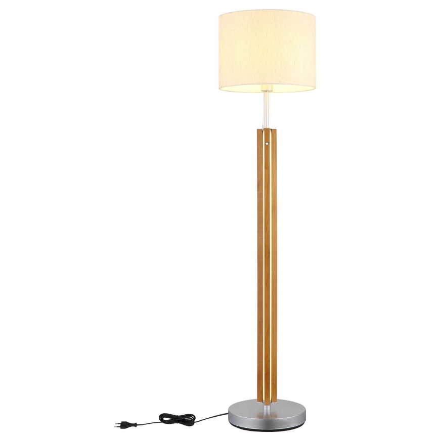 Globo - димируема подова LED лампа LED/21W/230V + 1xE27/25W