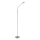 Globo - Димируема сензорна LED подова лампа LED/6,5W/230V 2700/3350/4000K матов хром