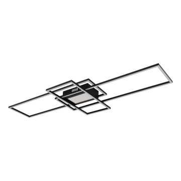 Globo - Димируемо LED таванно осветително тяло LED/60W/230V 2700-6500K 42x110,8 см черно + дистанционно управление