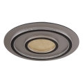 Globo - димируемо LED таванно осветително тяло LED/60W/230V 3000-6500K диаметър 55 см черно + дистанционно управление
