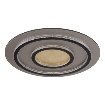 Globo - димируемо LED таванно осветително тяло LED/60W/230V 3000-6500K диаметър 55 см черно + дистанционно управление