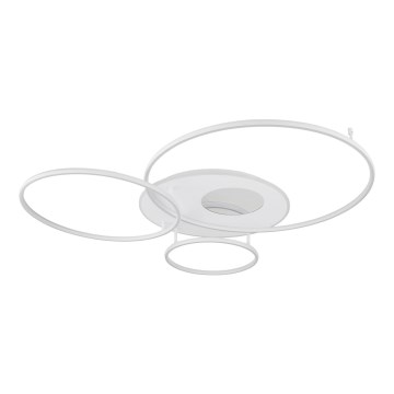 Globo - Димируемо LED таванно осветително тяло LED/70W/230V 2700-6500K 105x26,5 cm сребристо + дистанционно управление
