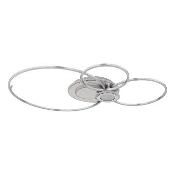 Globo - Димируемо таванно LED осветително тяло LED/36W/230V 2700-6000K сребристо + дистанционно управление