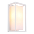 Globo - Екстериорен аплик 1xE27/60W/230V IP44 бял