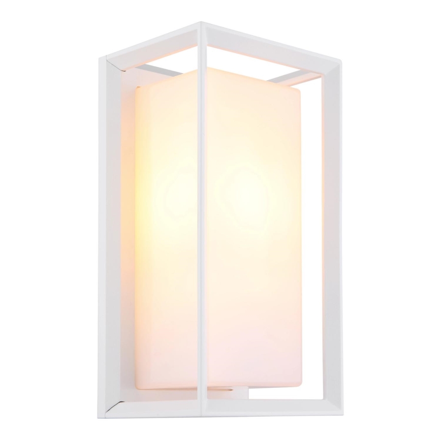 Globo - Екстериорен аплик 1xE27/60W/230V IP44 бял