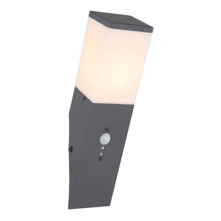 Globo - Екстериорен аплик със сензор 1xE27/15W/230V IP44