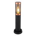 Globo - Екстериорна лампа 1xE27/23W/230V IP44 45 см черен/меден