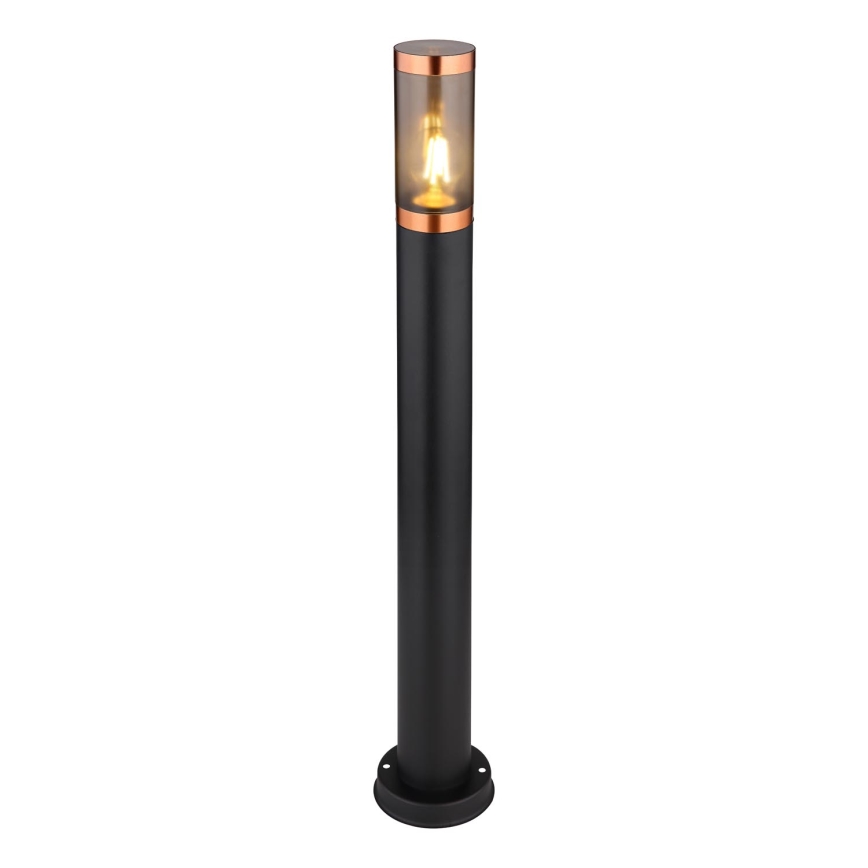 Globo - Екстериорна лампа 1xE27/23W/230V IP44 80 см черен/меден