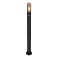 Globo - Екстериорна лампа със сензор 1xE27/15W/230V IP44 110 см черен/меден