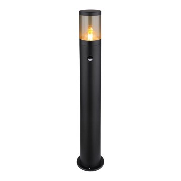 Globo - Екстериорна лампа със сензор 1xE27/60W/230V 80 см IP44