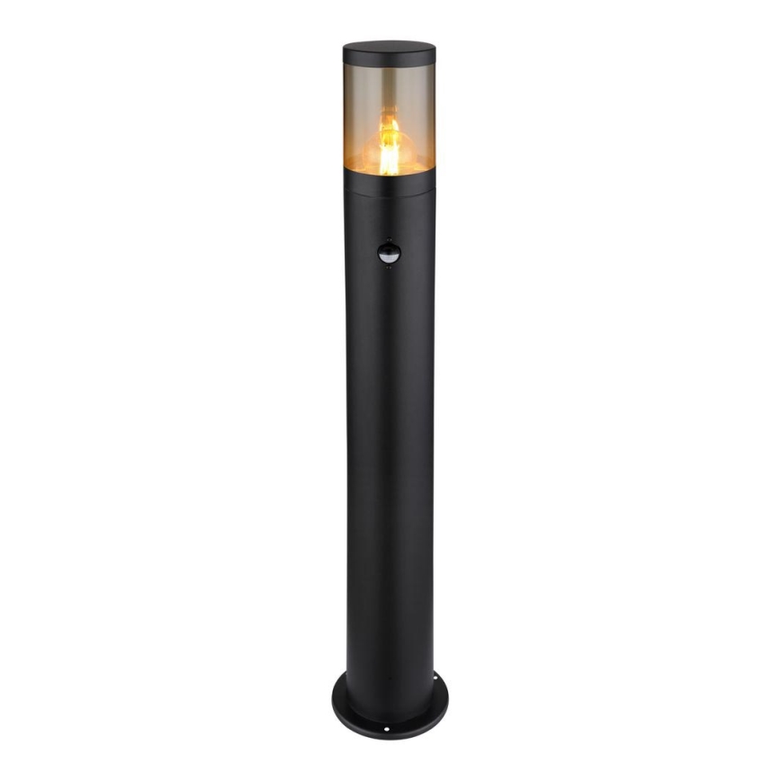 Globo - Екстериорна лампа със сензор 1xE27/60W/230V 80 см IP44