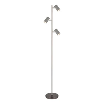 Globo - Лампион 3xGU10/5W/230V сив