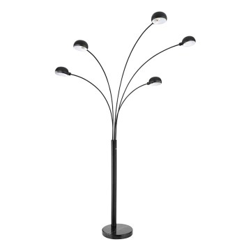 Globo - Лампион 5xE14/40W/230V черен