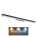 Globo - LED аплик LED/18W/230V 3000/6000K 80 см черен