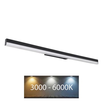 Globo - LED аплик LED/18W/230V 3000/6000K 80 см черен