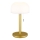 Globo - LED Акумулаторен настолна лампа LED/1,5W/3,7V 3000/4200/6000K 1800mAh месинг