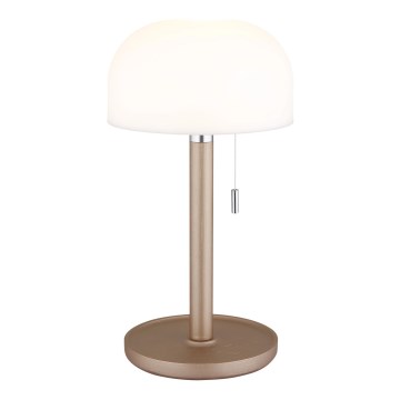 Globo - LED Акумулаторен настолна лампа LED/1,5W/3,7V 3000/4200/6000K 1800mAh кафяв