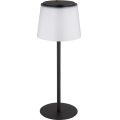 Globo - LED Димируем докосване екстериорен настолна лампа LED/1,8W/5V IP44 1800 mAh черен/бял