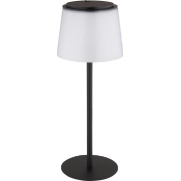 Globo - LED Димируем докосване екстериорен настолна лампа LED/1,8W/5V IP44 1800 mAh черен/бял