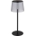 Globo - LED Димируем докосване екстериорен настолна лампа LED/1,8W/5V IP44 1800 mAh черен/опушен