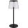 Globo - LED Димируем докосване екстериорен настолна лампа LED/1,8W/5V IP44 1800 mAh черен/прозрачен