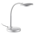 Globo - LED Димируем гъвкав докосване настолна лампа LED/4,6W/230V сребрист