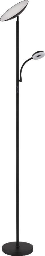 Globo - LED Димируем лампион LED/20W/230V+ LED/5W 3000/4000/6500K черен