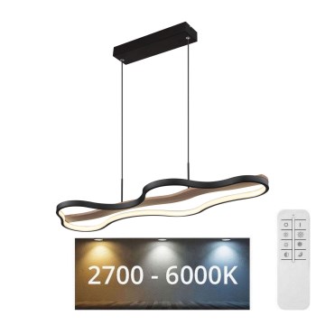Globo - LED Димируем пендел LED/30W/230V 2700-6000K + дистанционно управление