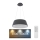Globo - LED Димируем пендел LED/45W/230V 3000-6000K + дистанционно управление