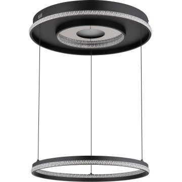 Globo - LED Димируем пендел LED/54W/230V 2700-6500K Ø 60 см черен + дистанционно управление