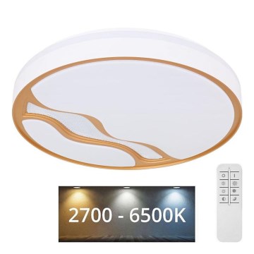 Globo - LED Димируем плафон LED/30W/230V 2700K/4000K/6500K + дистанционно