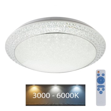 Globo - LED Димируем плафон LED/40W/230V 3000-6000K + дистанционно управление