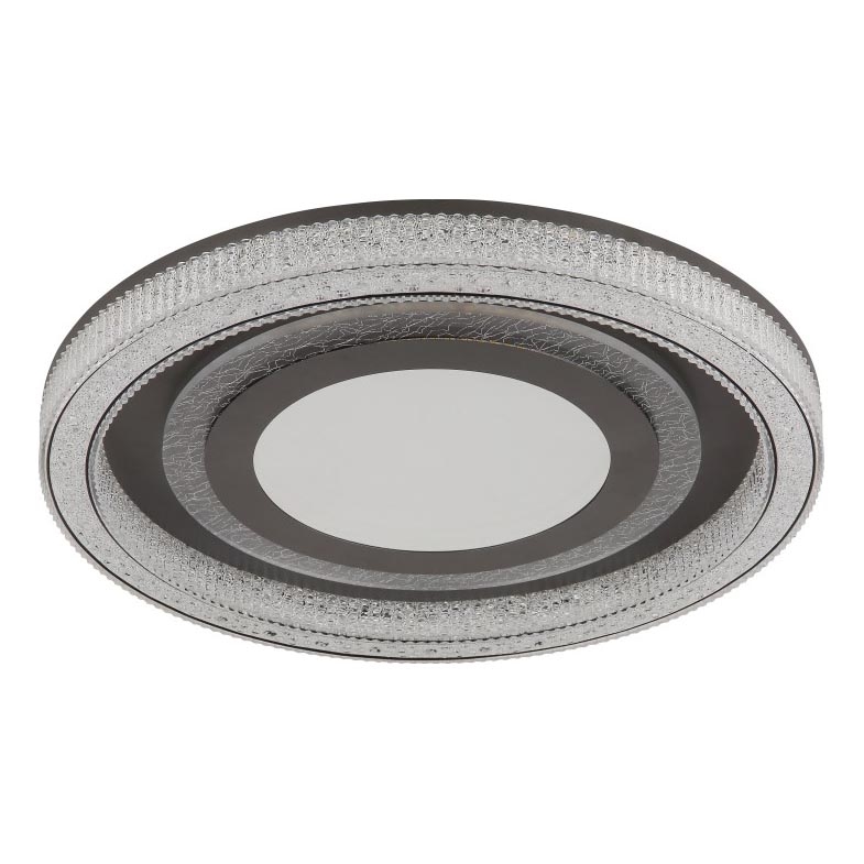 Globo - LED Димируем плафон LED/48W/230V 2700-6000K Ø 48 см антрацит + дистанционно управление