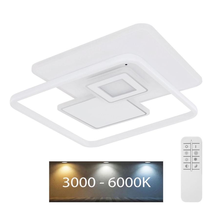 Globo - LED Димируем плафон LED/50W/230V 3000-6000K + дистанционно