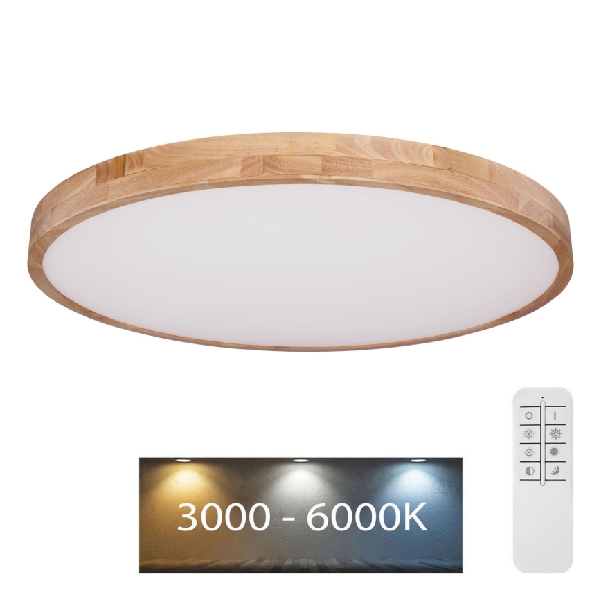 Globo - LED Димируем плафон LED/60W/230V 3000-6000K + дистанционно