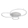 Globo - LED Димируем плафон LED/70W/230V 2700-6500K матов хром + дистанционно управление