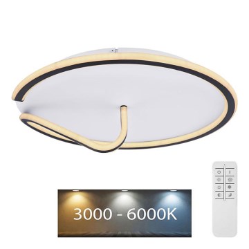 Globo - LED Димируем плафон RODAN LED/50W/230V 3000-6000K + дистанционно управление