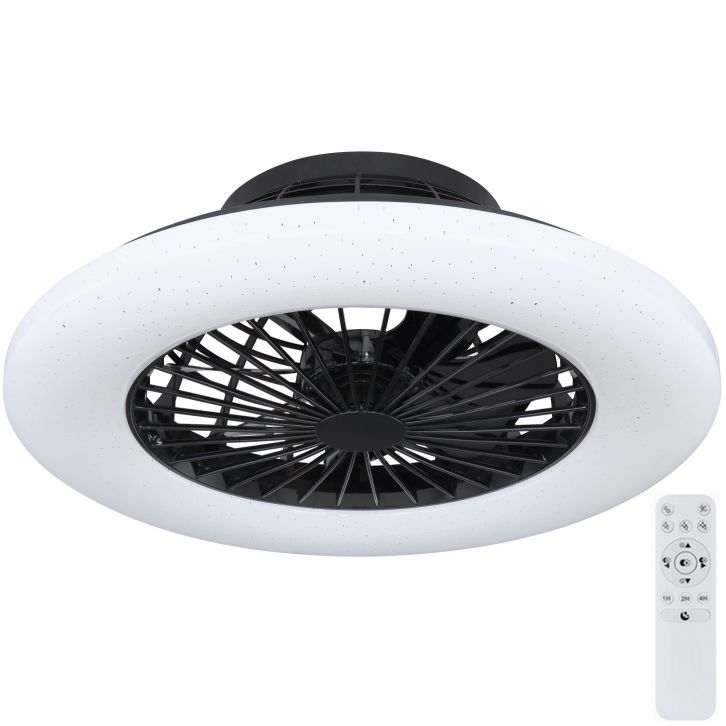 Globo - LED Димируем плафон с вентилатор LED/30W/230V 3000-6500K + дистанционно