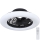Globo - LED Димируем плафон с вентилатор LED/30W/230V 3000-6500K + дистанционно