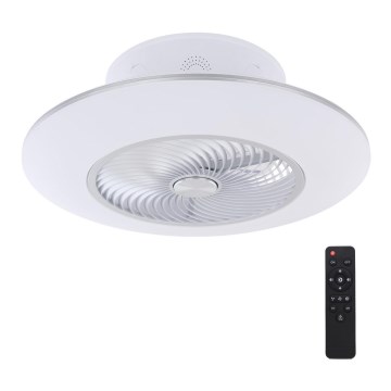 Globo - LED Димируем плафон с вентилатор LED/40W/230V 3000-6000K + дистанционно управление