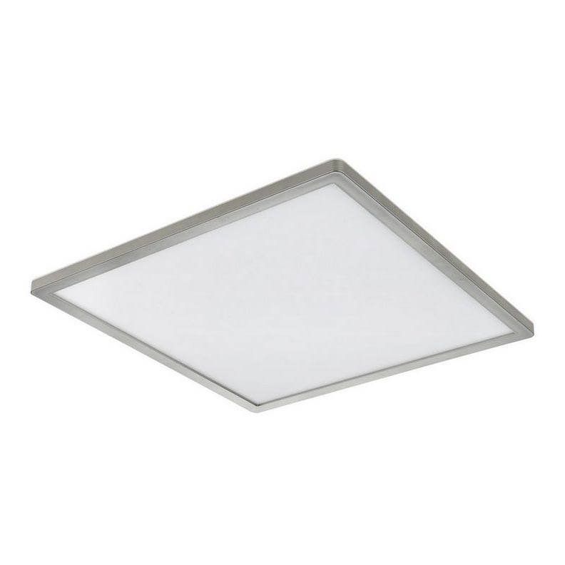 Globo - LED Димируем плафон за баня LED/18W/230V 29,4x29,4 см IP44 матов хром