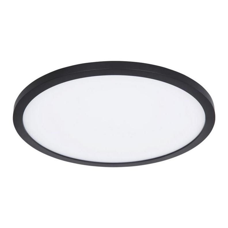 Globo - LED Димируем плафон за баня LED/18W/230V Ø 29,4 см IP44 черен