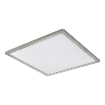 Globo - LED Димируем плафон за баня LED/24W/230V 42x42 см IP44 матов хром
