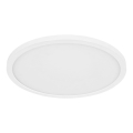 Globo - LED Димируем плафон за баня LED/24W/230V Ø 42 см IP44 бял