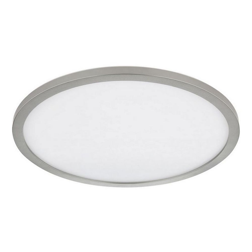 Globo - LED Димируем плафон за баня LED/24W/230V Ø 42 см IP44 матов хром