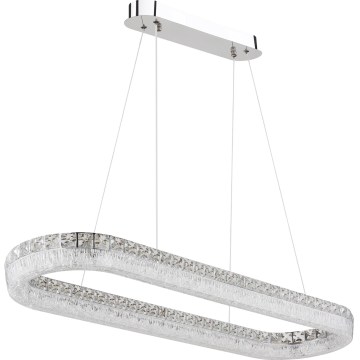 Globo - LED димируем полилей на кабел LED/40W/230V 2700-6000K прозрачен + дистанционно управление