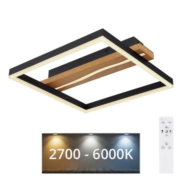 Globo - LED Димируем полилей за повърхностен монтаж LED/22W/230V 2700-6000K + дистанционно