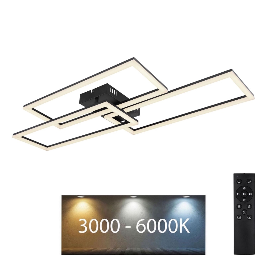 Globo - LED Димируем полилей за повърхностен монтаж LED/58W/230V 3000-6000K + дистанционно управление