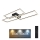 Globo - LED Димируем полилей за повърхностен монтаж LED/58W/230V 3000-6000K + дистанционно управление